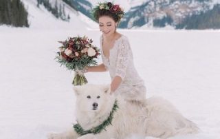 Winter wedding photo ideas