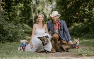 Country-themed weddings are all the rage. This couple took it to the next level.