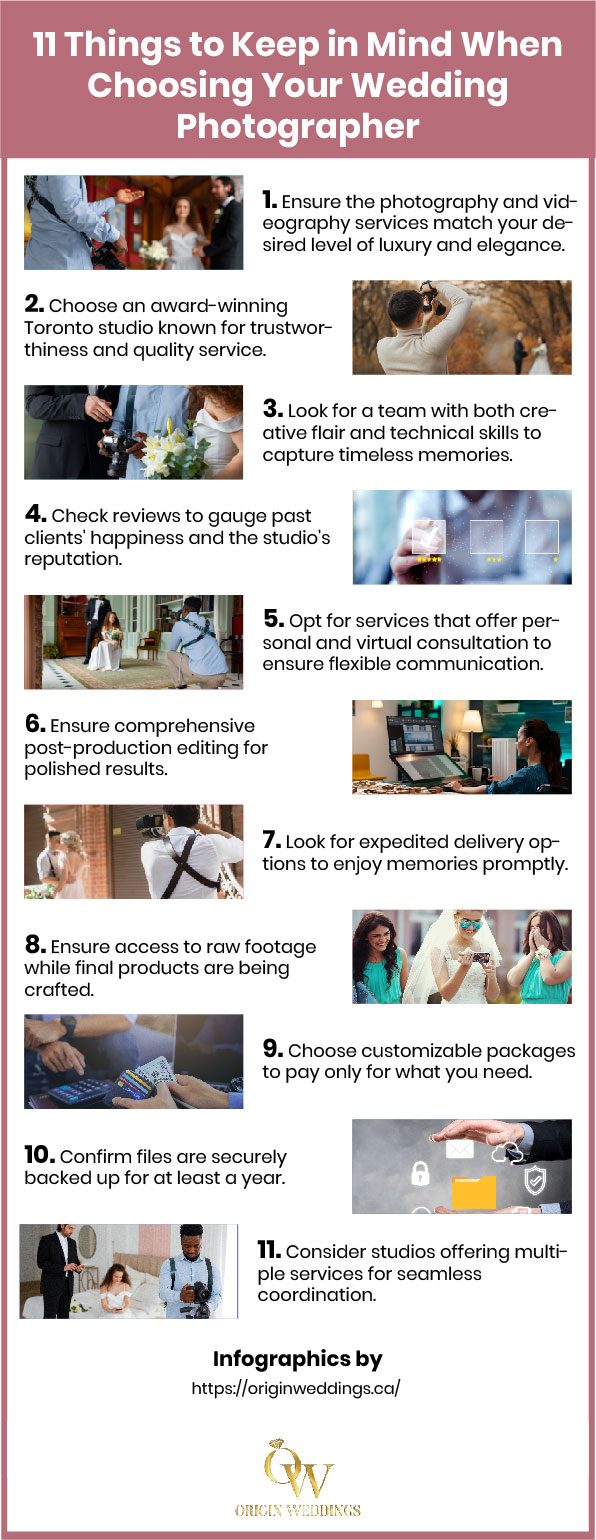 11 Things to Keep in Mind When Choosing Your Wedding Photographer