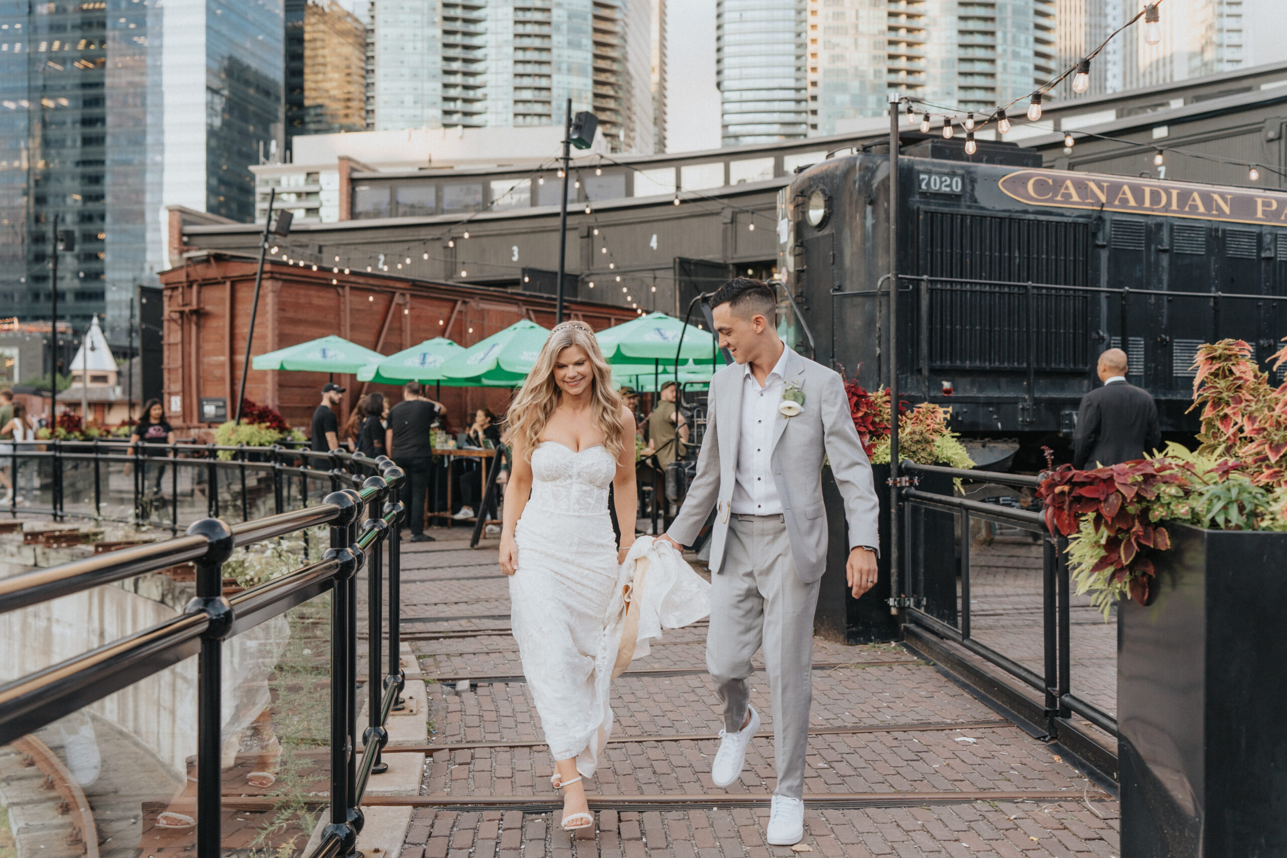 BB202072 Couples love Steam Whistle Brewing for its distinctive character and flexibility.